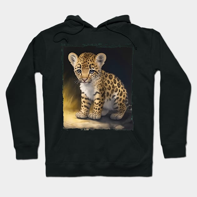 Little Leopard Hoodie by DeVerviers